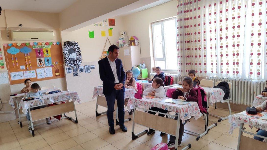 Milli Eğitim Müdürümüz Sayın Mustafa DANIŞMAN'nın Okul Ziyareti