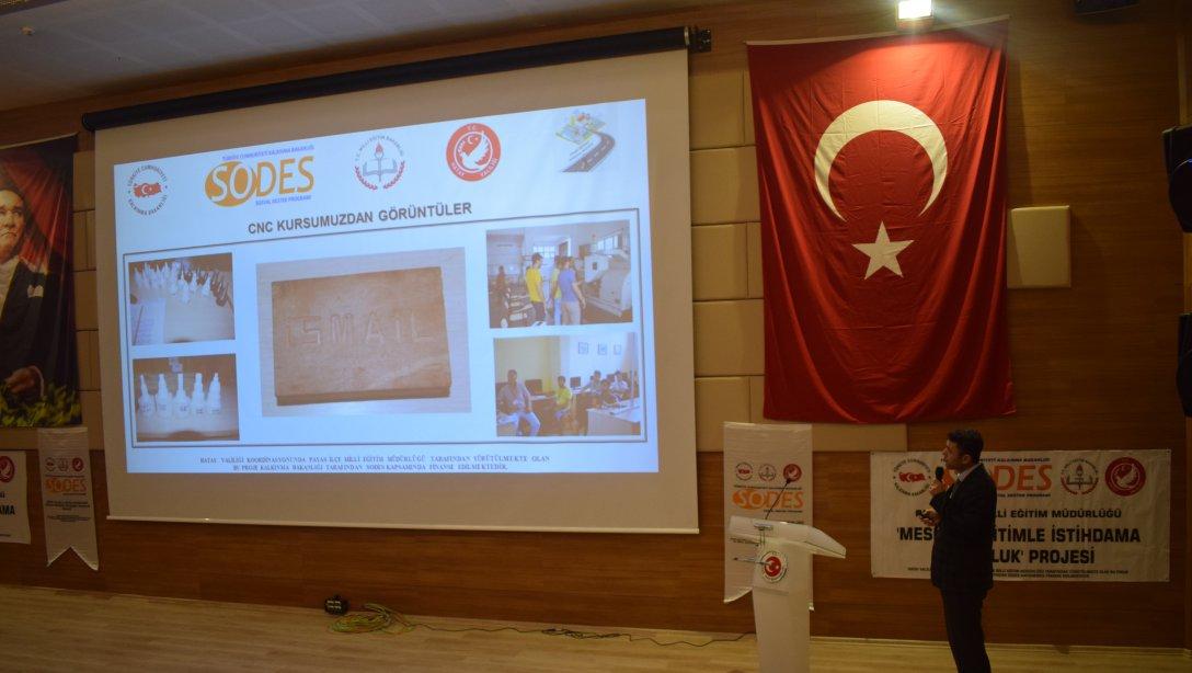 Mesleki Eğitimle İstihdama Yolculuk (SODES) Projesi Kapanış Toplantısı