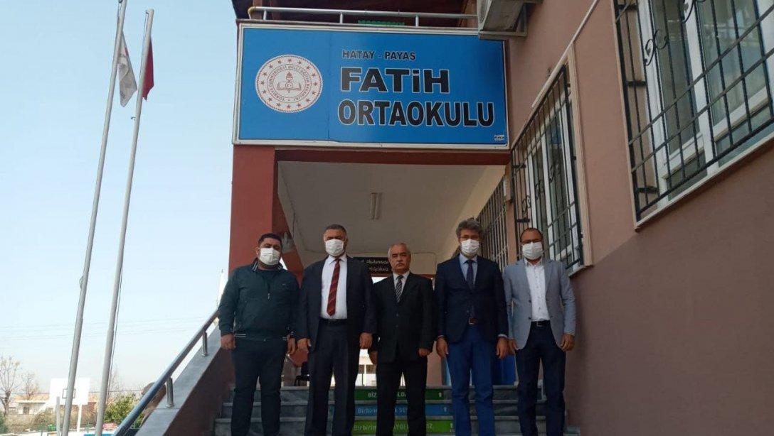 İlçe Milli Eğitim Müdürümüz Eray SARI'nın Fatih Ortaokulu Ziyareti.