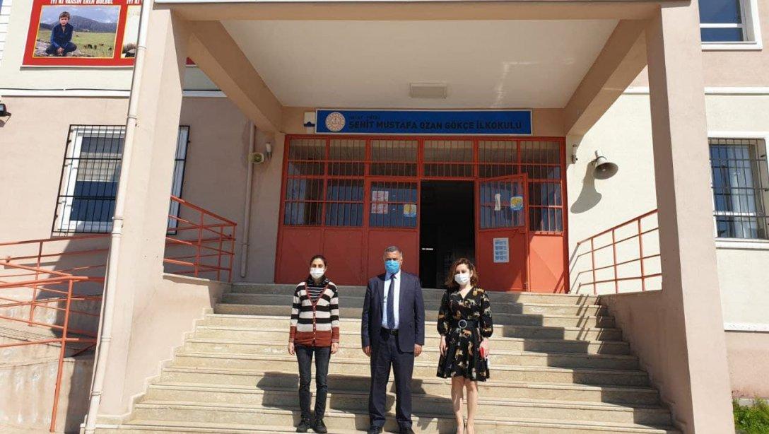 İlçe Milli Eğitim Müdürümüz Eray SARI'nın Şehit Mustafa Ozan Gökçe İlkokulu Ziyareti.