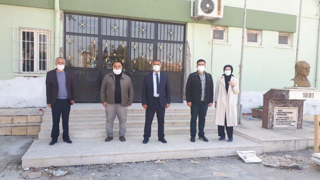 İlçe Milli Eğitim Müdürümüz Eray SARI'nın Payas Anadolu Lisesi Ziyareti.