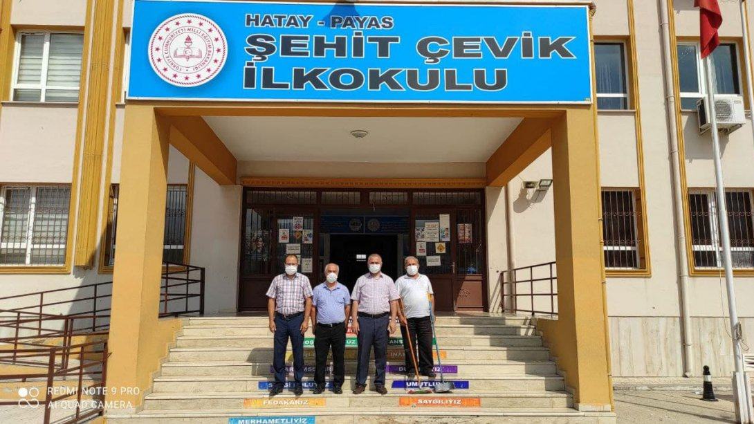 İlçe Milli Eğitim Müdürümüz Eray SARI'nın Şehit Çevik İlkokulu Ziyareti.