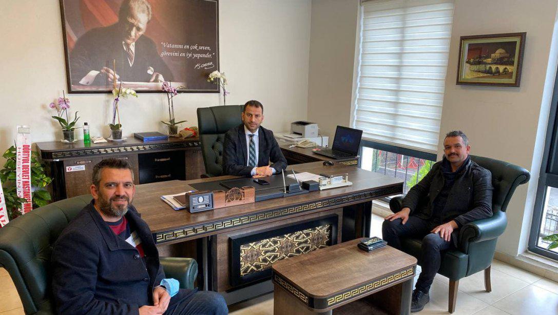 ALTINORAN Kurs Merkezinin İlçe Müdürümüz Sayın Mustafa DANIŞMAN'a Hayırlı Olsun Ziyareti
