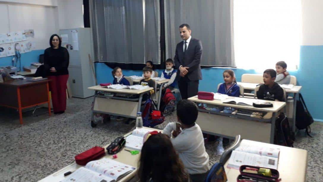 İlçe Milli Eğitim Müdürümüz Sayın Mustafa DANIŞMAN'nın Okul Ziyareti