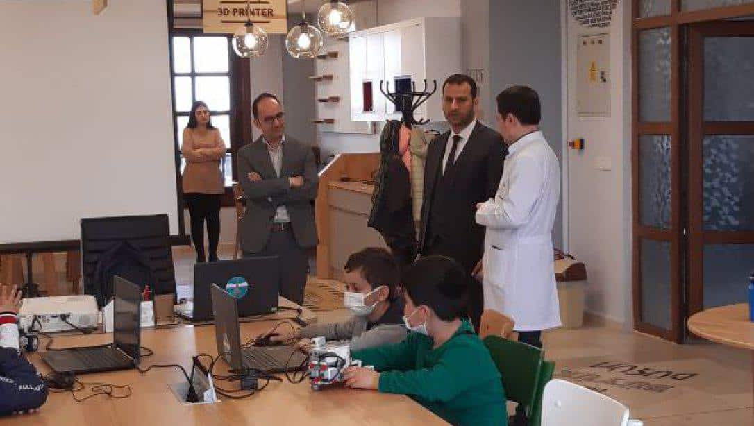 İlçe Milli Eğitim Müdürümüz Sayın Mustafa DANIŞMAN'ın Payas STEM Merkezi Ziyareti