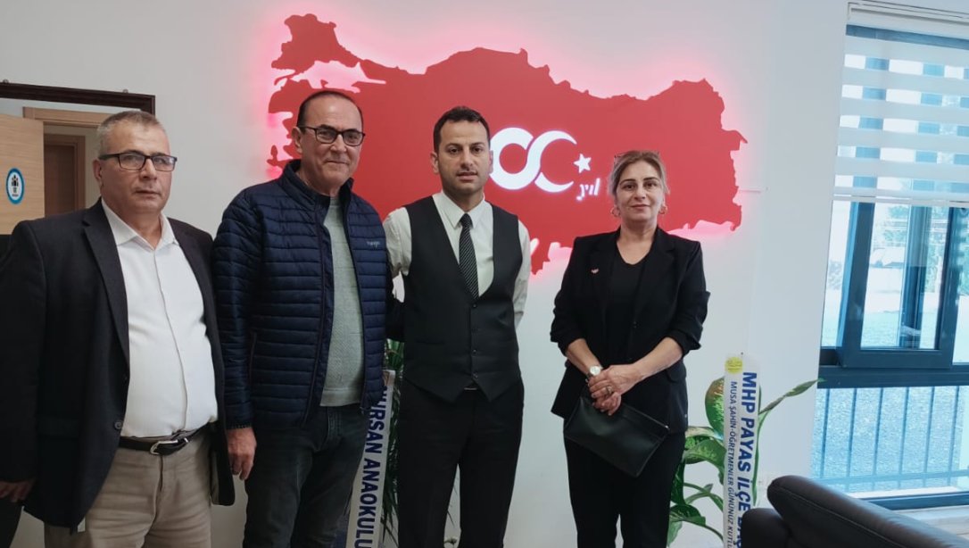 Milli Eğitim Müdürümüz Sn. Mustafa DANIŞMAN'a Ziyaret