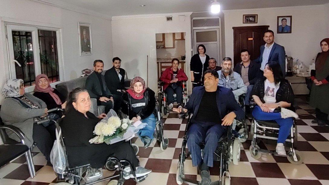 Milli Eğitim Müdürümüz Sn. Mustafa DANIŞMAN'nın  Engelliler Derneğine Ziyareti