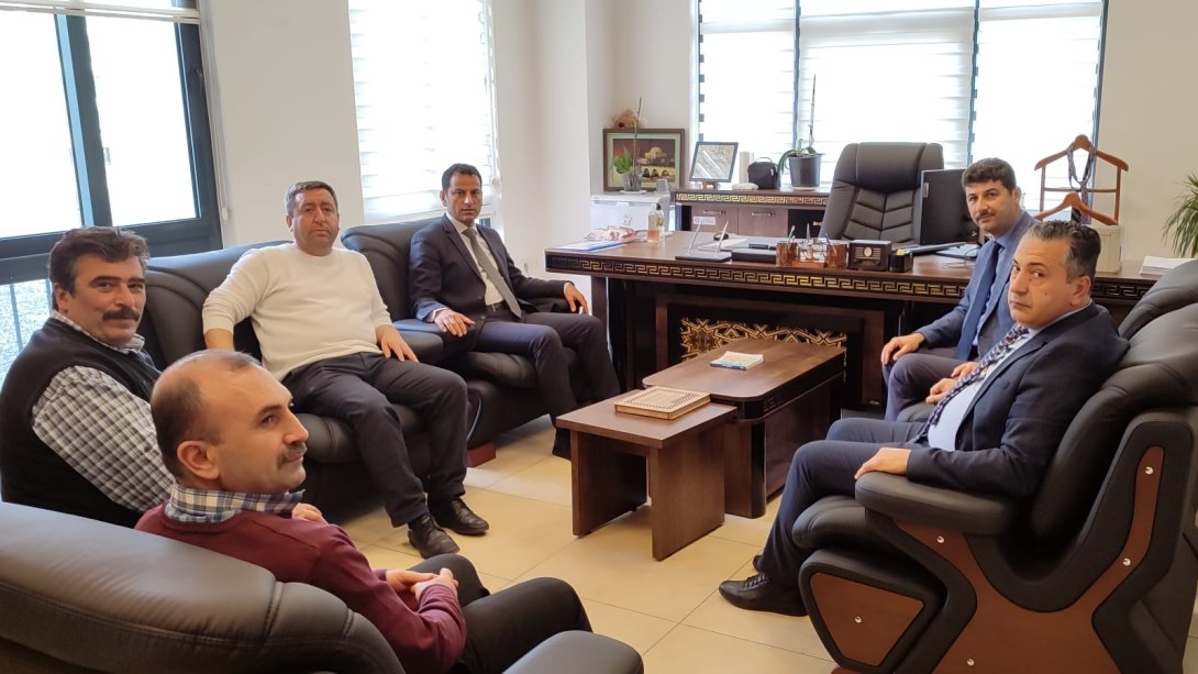 Milli Eğitim Müdürümüz Sn. Mustafa DANIŞMAN'a Ziyaret